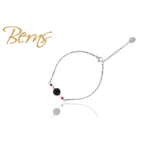 R21621 BRACELET "GRETI" M.BLACK-SS
