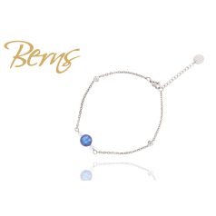 R21639 BRACELET  "DEMI" IR.BLUE   SS