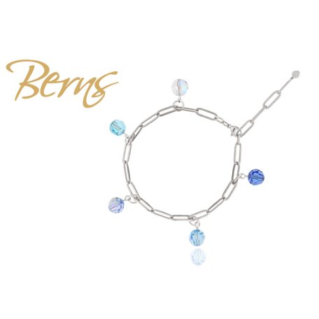 R21642 BRACELET "EVERLY" BLUE-MIX SS