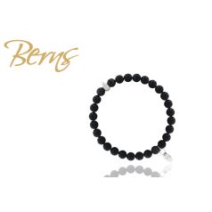 R21668 BRACELET CHARM "TRANI" M.BLACK 6SS