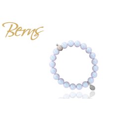 R21670 BRACELET CHARM "TRANI" D.BLUE 8SS