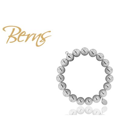 R21678 BRACELET CHARM "TRANI" L.GREY 10SS