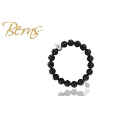 R21679 BRACELET CHARM "TRANI" M.BLACK 10SS