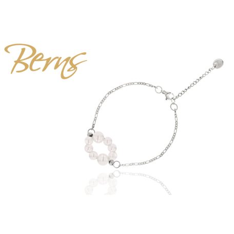 R21745 BRACELET "QUINCY" WHITE-SS