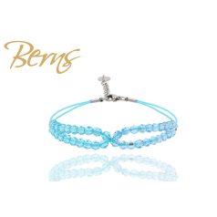 R21780 BRACELET "RUBINA" LTQU-AQUA SS
