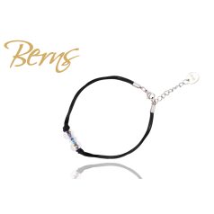 R21788 BRACELET "EVELIN" BLACK-AB SS