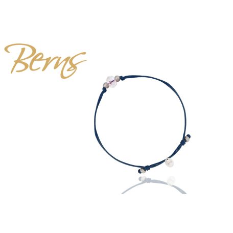 R21807 BRACELET "ZINKA" "M" NAVY-AB