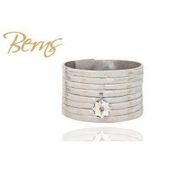 R21820 BRACELET 8 SILVER SNAKE -CRY SH.
