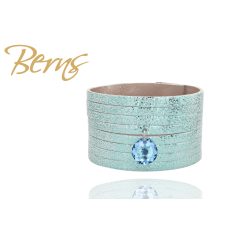 R21822 BRACELET 8 TURQ GLIT. -AQUA SH