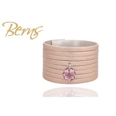 R21827 BRACELET 8 ROSE MET -LT.ROSE