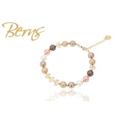 R21858 BRACELET "PARISA" MIX BROWN GO