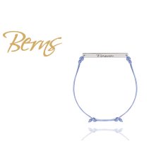 R21869 BRACELET "FOREVER" LTBLUE-LTSAPPH SS