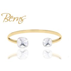 R21909 BANGLE SP-YLIA 10+12MM CRY 56 GO