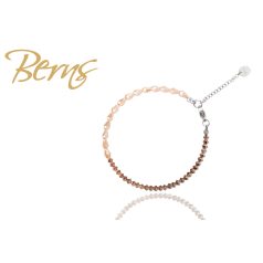 R21975 BRACELET "SKYE" LTBROWN-RG SS SS