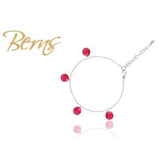 R21981 BRACELET "MAJESTIC" SCARLET SS