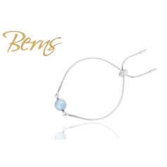 R21991 BRACELET "EVALYNN" DBLUE 8 SS