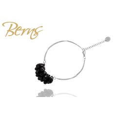 R22002 BRACELET "LIZA" JET SS