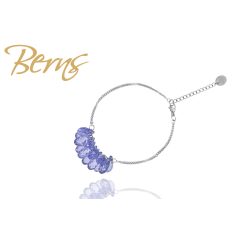 R22005 BRACELET "LIZA" TANZANITE SS