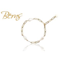 R22020 BRACELET "JORDIN" WHITE-GO