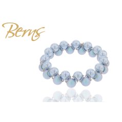 R22023 BRACELET "TWIN" LT.BLUE-SS