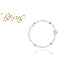 R22058 BRACELET "LILIANA"-M WH-LT.BLUE
