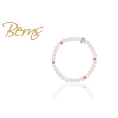 R22067 BRACELET "LILIANA"-CH IVORY-PEACH