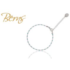 R22184 BRACELET VIVA" MIX-D.BLUE-LTTQ SS"