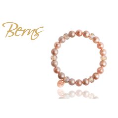 R22208 BRACELET HELLA" MIX-PEACH RG"