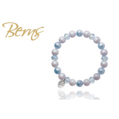 R22210 BRACELET HELLA" MIX-BLUE SS"