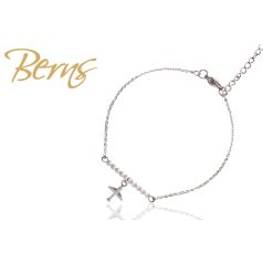 R22266 BRACELET LYSSA"-AP PE.WHITE SS"