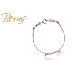 R22287 BRACELET BLOOM" CRY.SH-LILA SS"