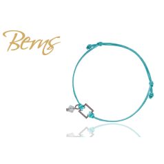 R22296 BRACELET MYA" LTAZ-TURQ SS"