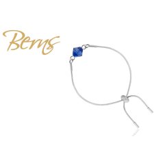 R22362 BRACELET GIANA"-SAPPH SS"