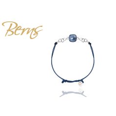 R22402 BRACELET YLA"  I.DENIM-LTBLUE 10MM SS"