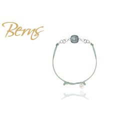 R22403 BRACELET YLA"  I.AGAVE-VINT.GREEN 10MM SS"