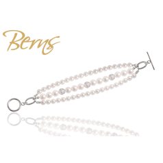 R22405 BRACELET NOLIN" WHITE-CRY.SH SS"
