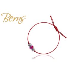 R22559 BRACELET ZINIA SCAR.SH-DK.RED SS
