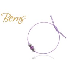 R22561 BRACELET ZINIA AMETHYST SH.-VIOLET SS