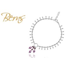 R22574 BRACELET APHRODITE AMETHYST-E.BERRY SS