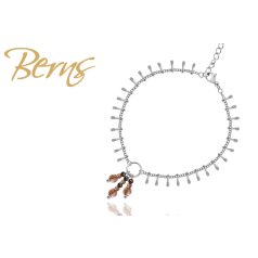 R22576 BRACELET APHRODITE LT.C.TOP-BROWN SS