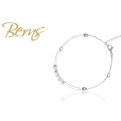 R22597 BRACELET ROSIA LT.BLUE-AB* SS
