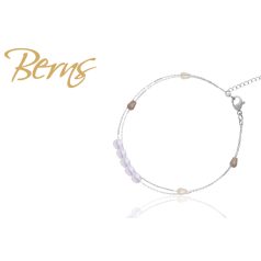 R22602 BRACELET ROSIA WHITE-WH.OPAL SS