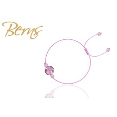 R22647 BRACELET FANTASY CH. DK.ROSE-LAVENDER