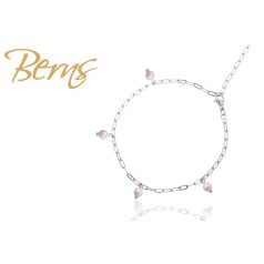 R22824 BRACELET CAMILLE PE.WHITE SS