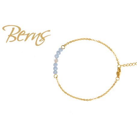 R22903 BRACELET AURA LTBLUE GO