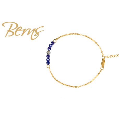 R22904 BRACELET AURA DKBLUE GO