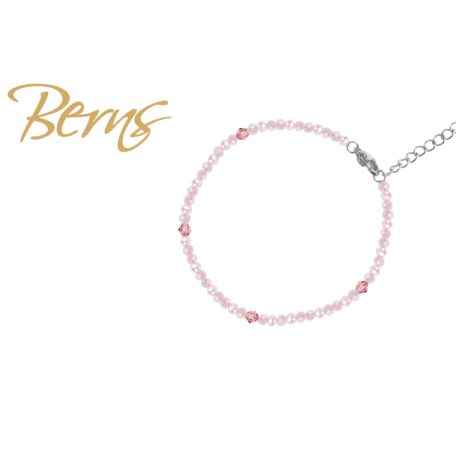 R22910 BRACELET AURA-EXTRA LTROSE SS