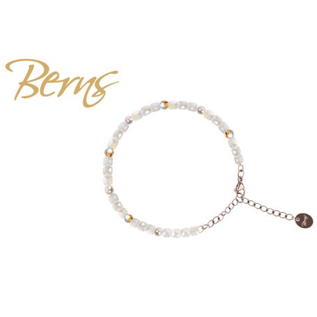 R22915 BRACELET ELODIE WHITE-AB SS