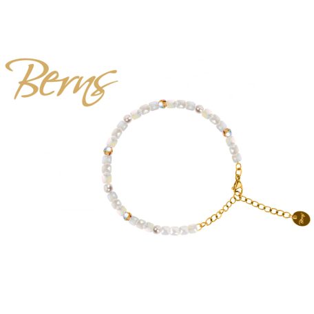 R22918 BRACELET ELODIE WHITE-LTCTOPAZ.SH GO