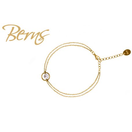 R22922 BRACELET PEARLY WHITE 4MM GO
